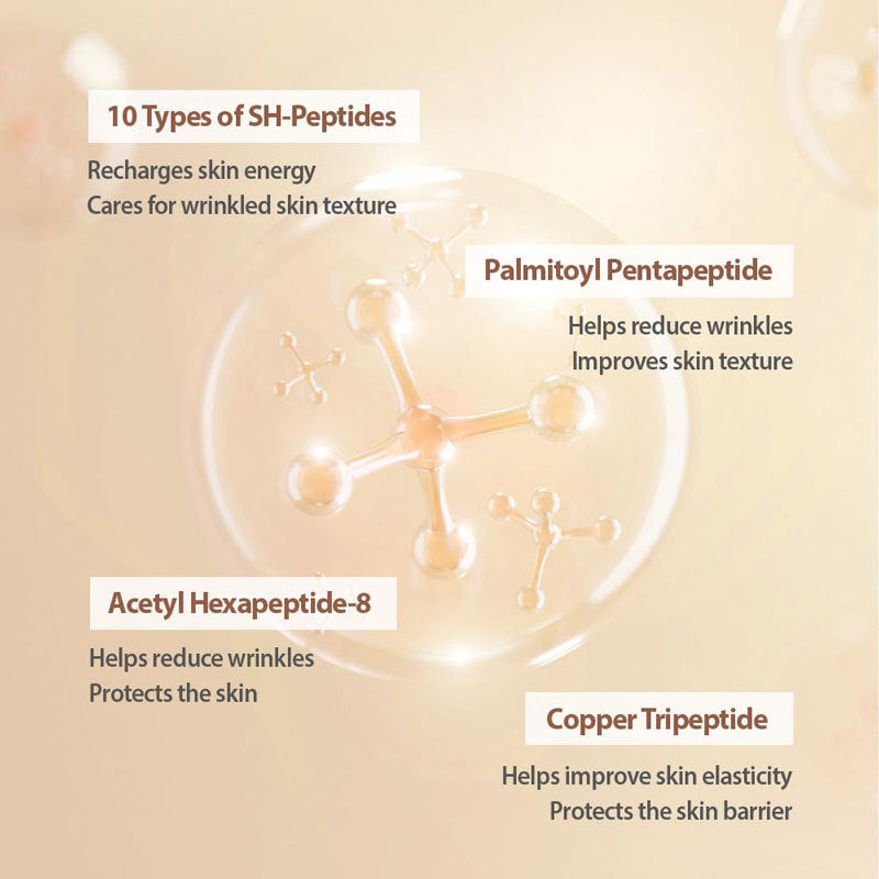 Silk Peptide Firming Ampoule Serum with Collagen & Hyaluronic Acid, 40 ml