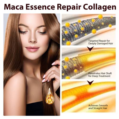 Maca Collagen Hair Oil for Split Ends