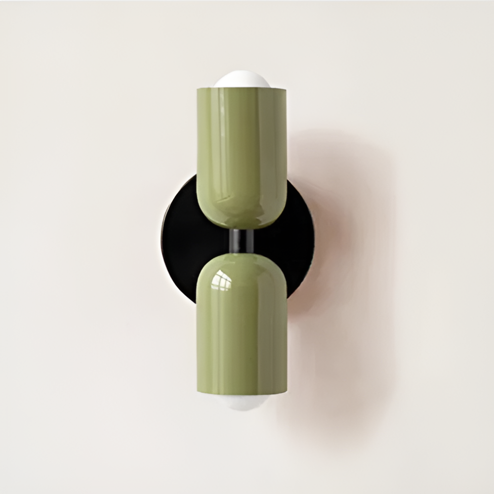 LED Wall Lamp Contemporary Dual-Glow Design
