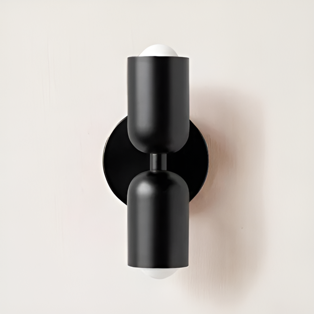 LED Wall Lamp Contemporary Dual-Glow Design
