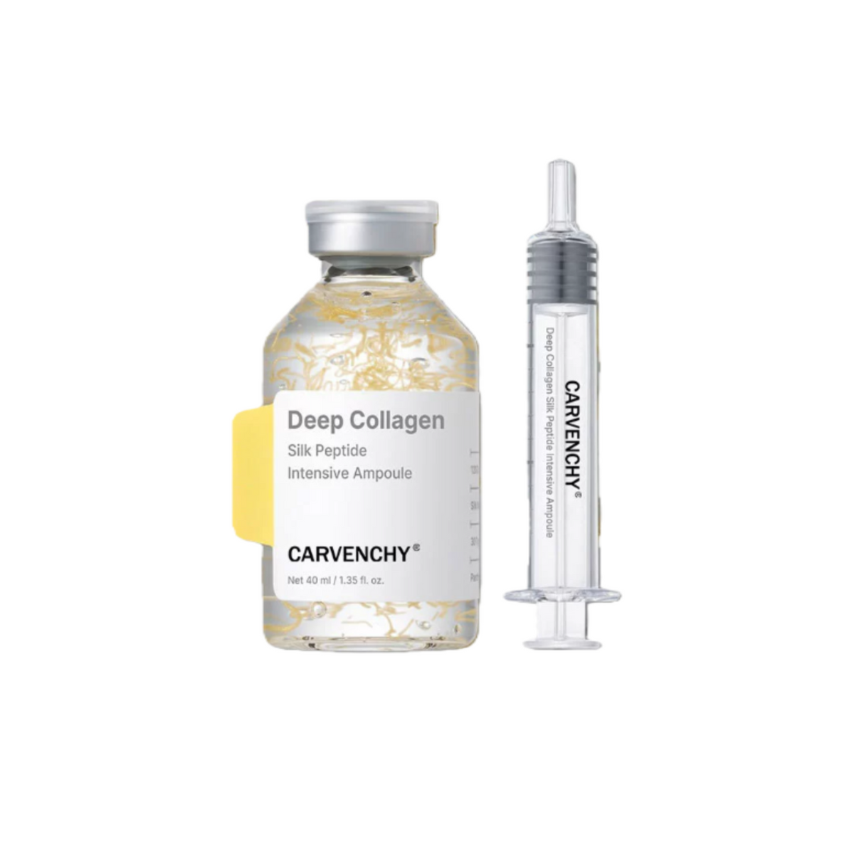 Silk Peptide Firming Ampoule Serum with Collagen & Hyaluronic Acid, 40 ml