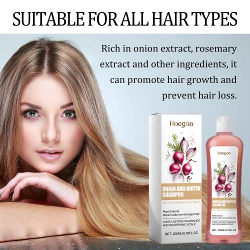 Onion & Biotin Scalp Shampoo, Silicone-Free