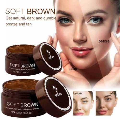 Tanning Body Cream with Cocoa Butter & Coconut Oil