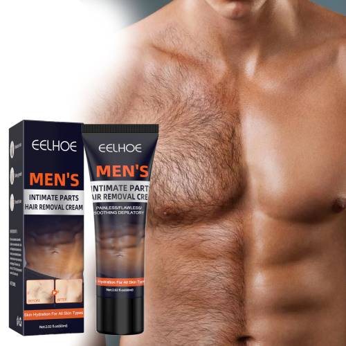 Men's Full-Body Hair Removal Cream, 60 ml
