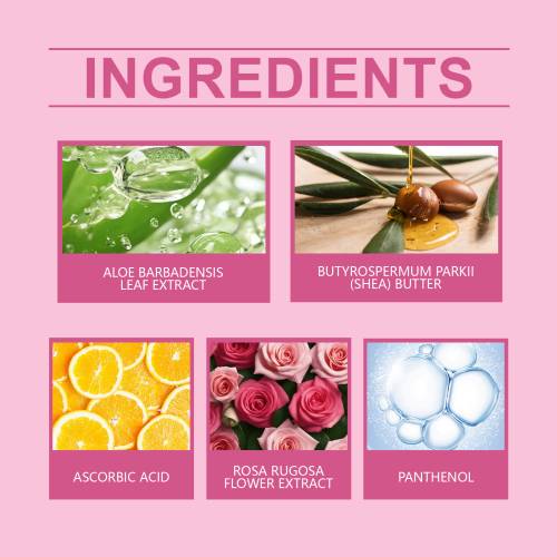 Moisturising Body Cream with Aloe Vera & Shea Butter for Rough Skin