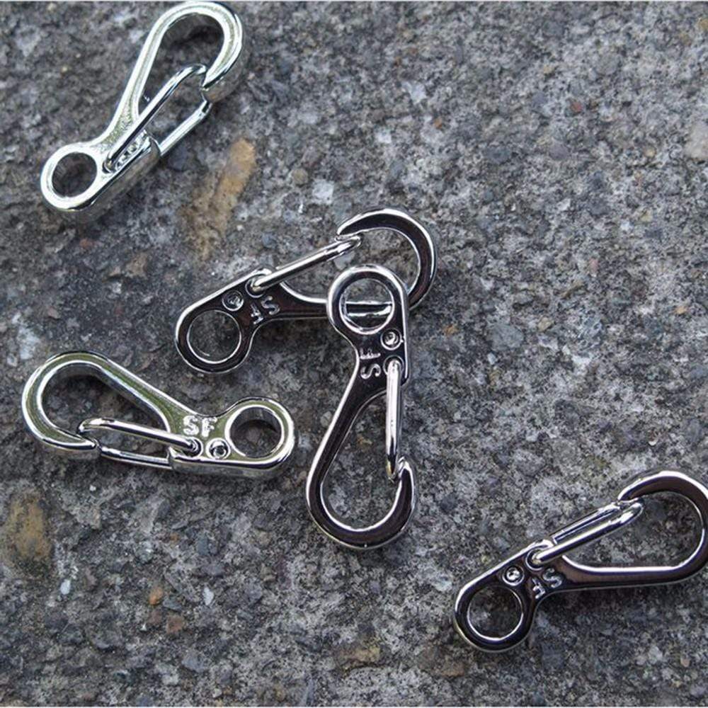 10PCS Mini SF Spring Backpack Clasps & Climbing Carabiners