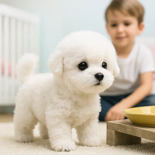 Robot Puppy Realistic Dog Interactive Plush AI Dog Robot