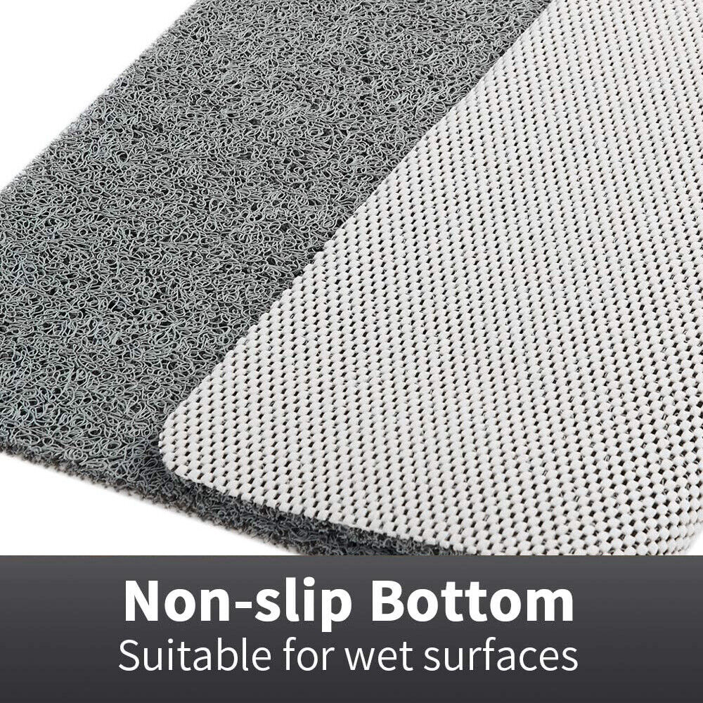 Anti-Slip Shower Mat Quick-Drain Bathroom Floor Mat