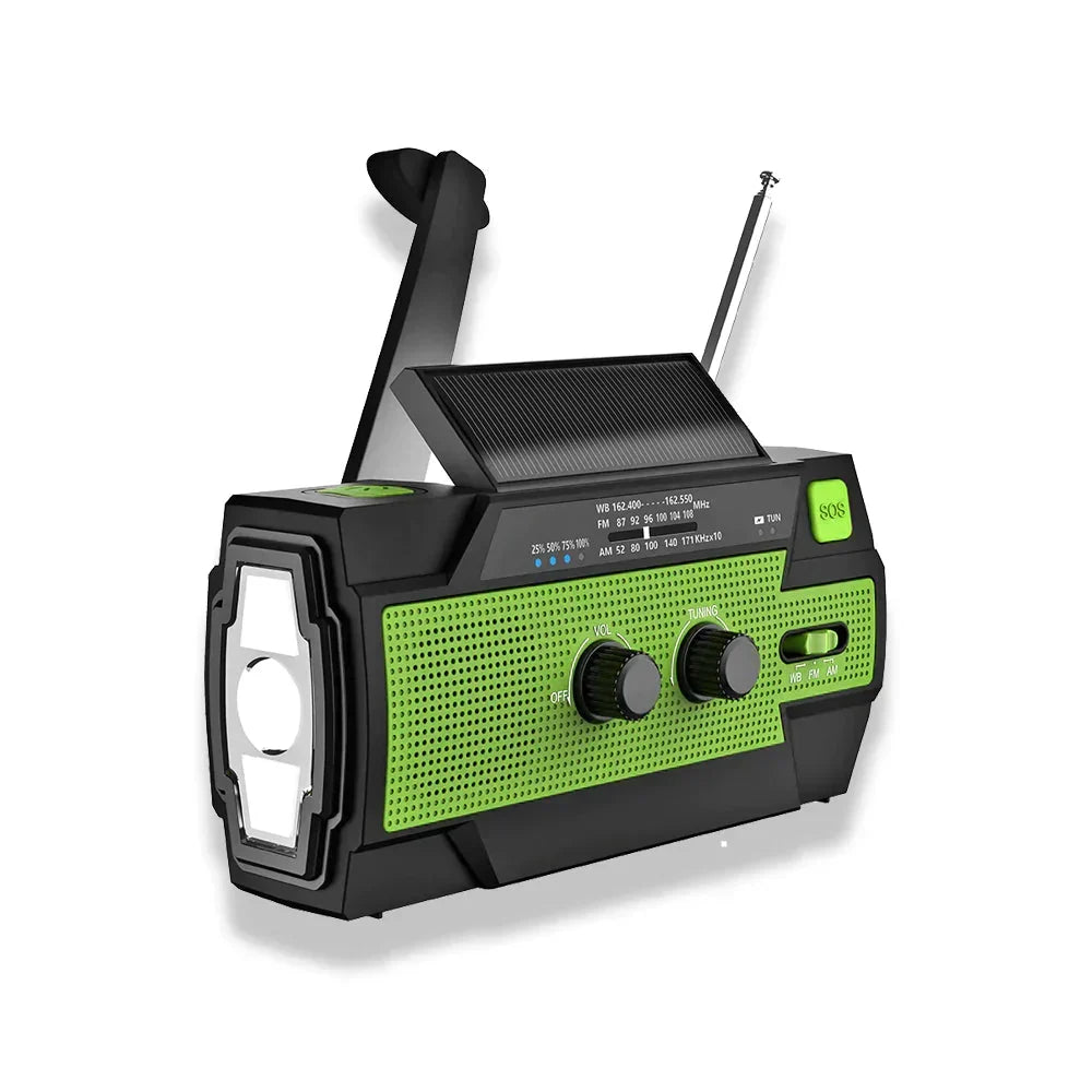 3 Product Emergency Prepper Bundle | Powerbank, Flashlight, & Radio