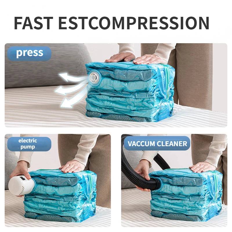 Jumbo Cube Vacuum Storage Bags