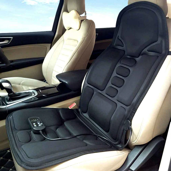 Massage Seat Cushion for Office Chair with Heated Vibration and Remote Control Gel
