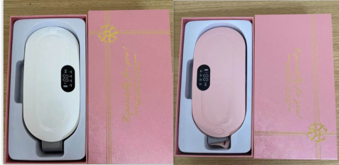 Menstrual Heating Pad for Cramps Electric Vibration Massage and USB Charging Portable