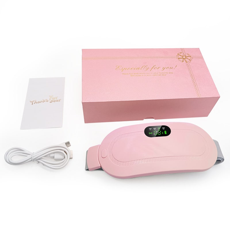 Menstrual Heating Pad for Cramps Electric Vibration Massage and USB Charging Portable
