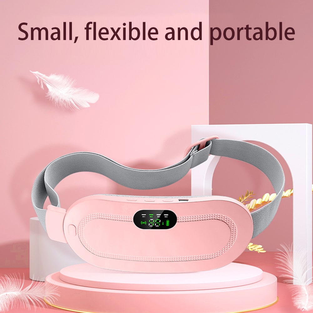 Menstrual Heating Pad for Cramps Electric Vibration Massage and USB Charging Portable