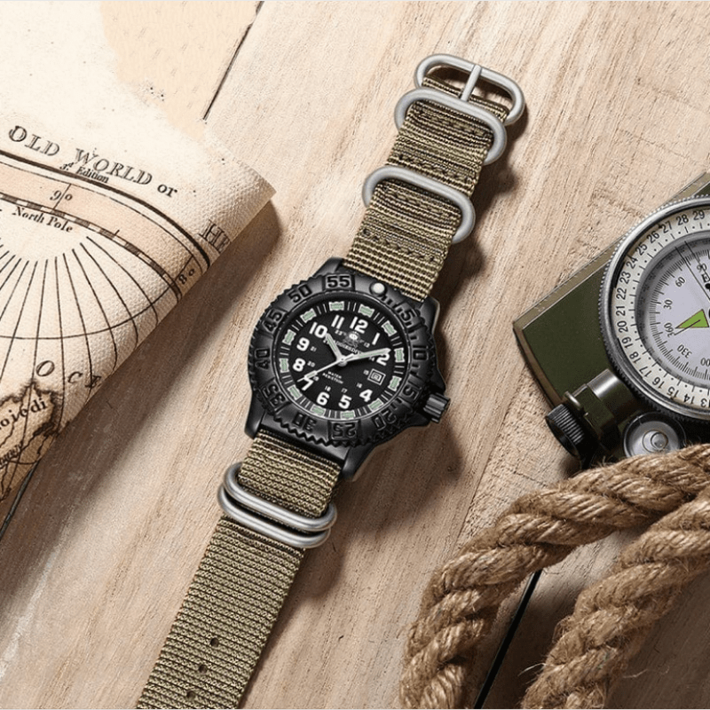 Military NATO Nylon Wrist Watch