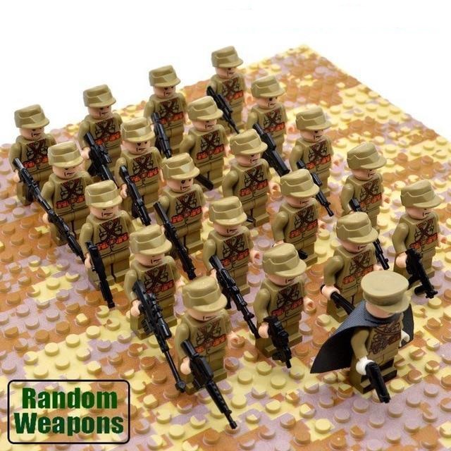 21pcs Army Soldier Building Block Set for Kids