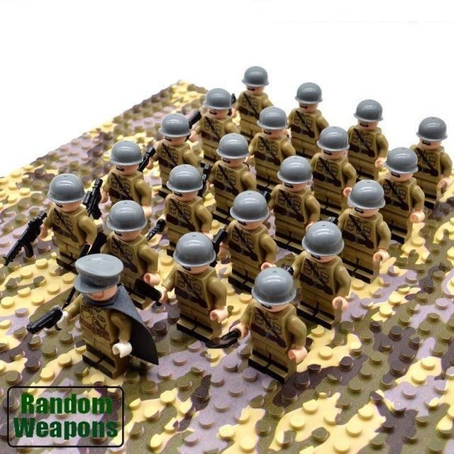 21pcs Army Soldier Building Block Set for Kids