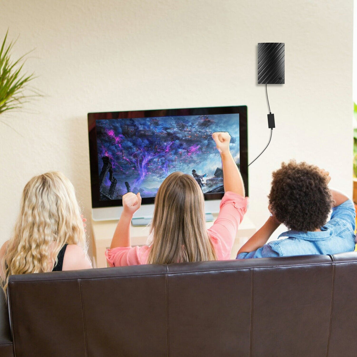 TV Aerial Indoor 4K Long Range Antenna