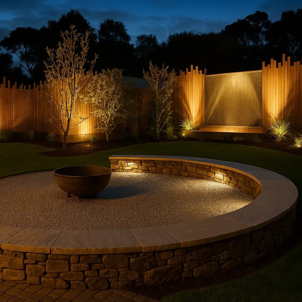 Solar Garden Lights Landscape Powered Spotlight Adjustable Rechargeable Outdoor