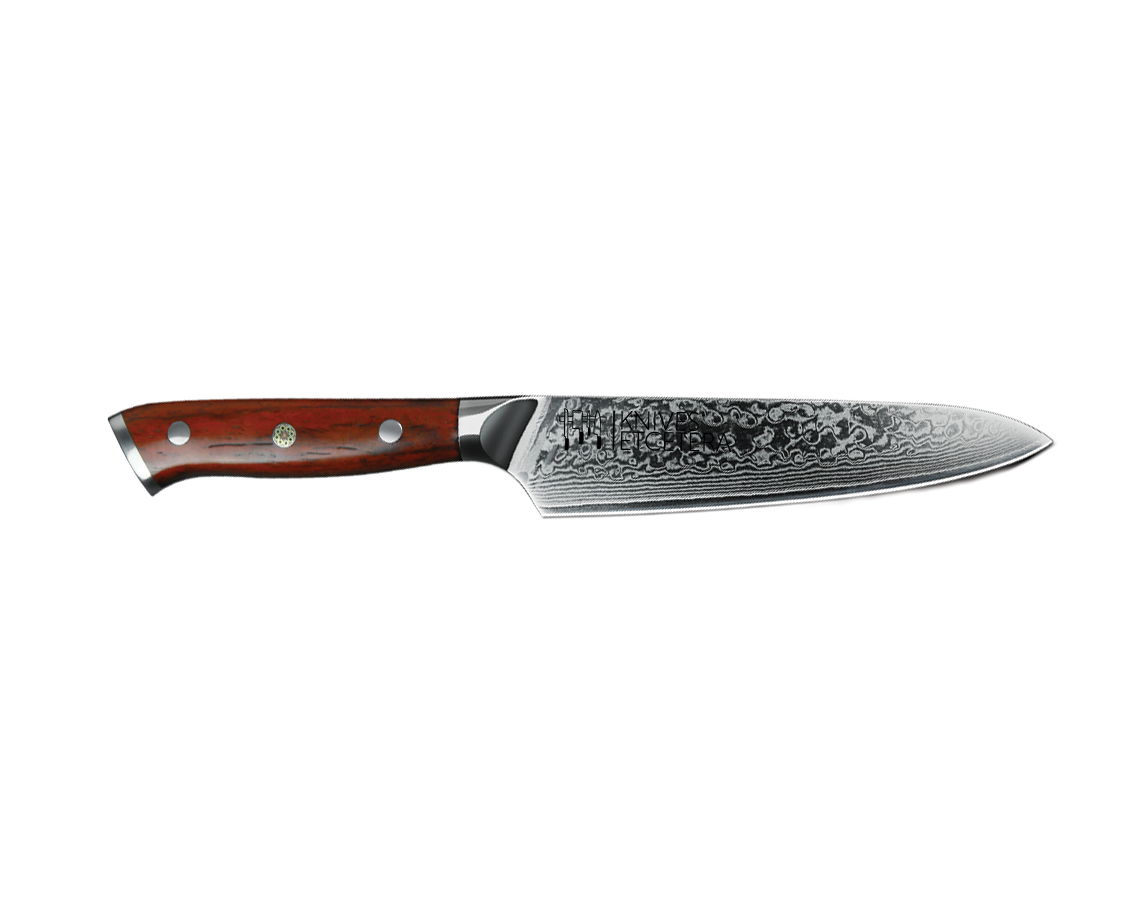 5" Damascus Utility Knife
