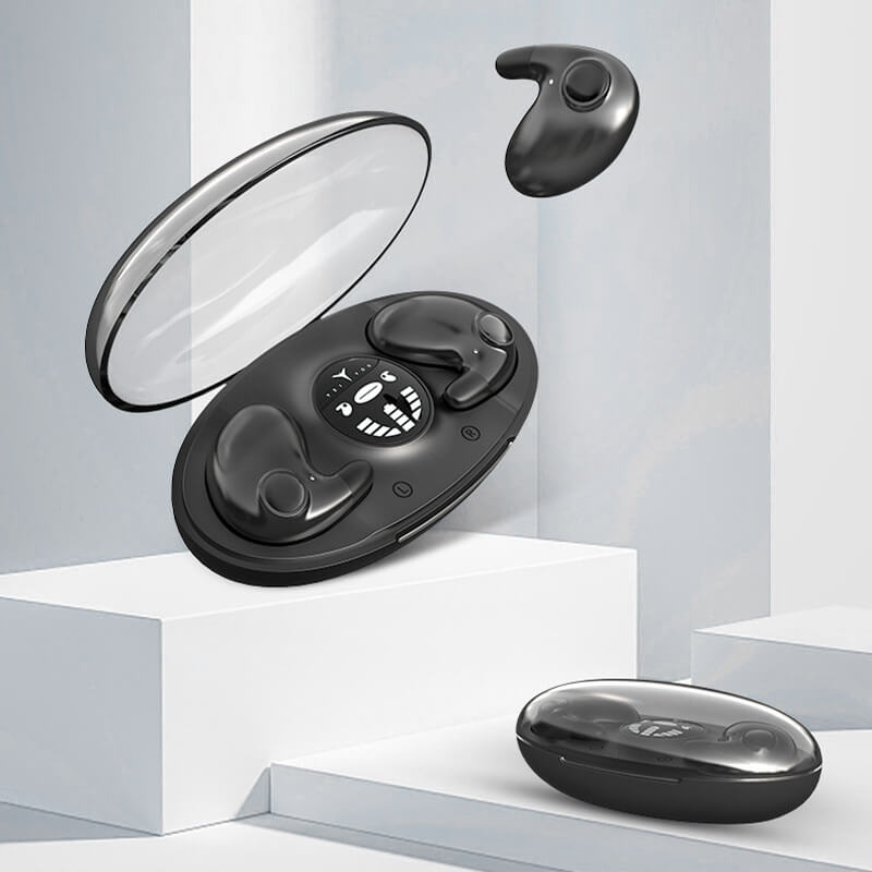 Wireless Sleep Earbuds Ultra-Small Noise-Blocking Earphones for Night Use